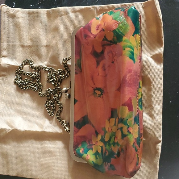 Patricia NASH Small Purse Potenaz Leather  Clutch Shoulder Bag Chain. Removable - Picture 5 of 13